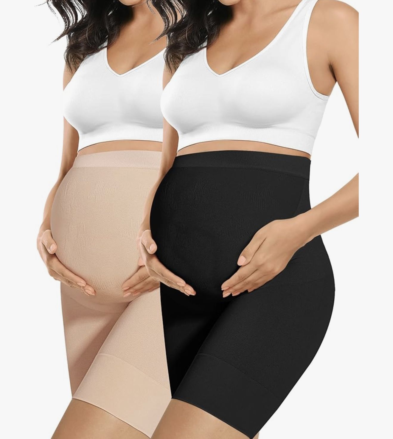 Pregnancy/Maternity Shapewear For Baby Bump (Prevent Chaffing (Soft) & Adominal Support)