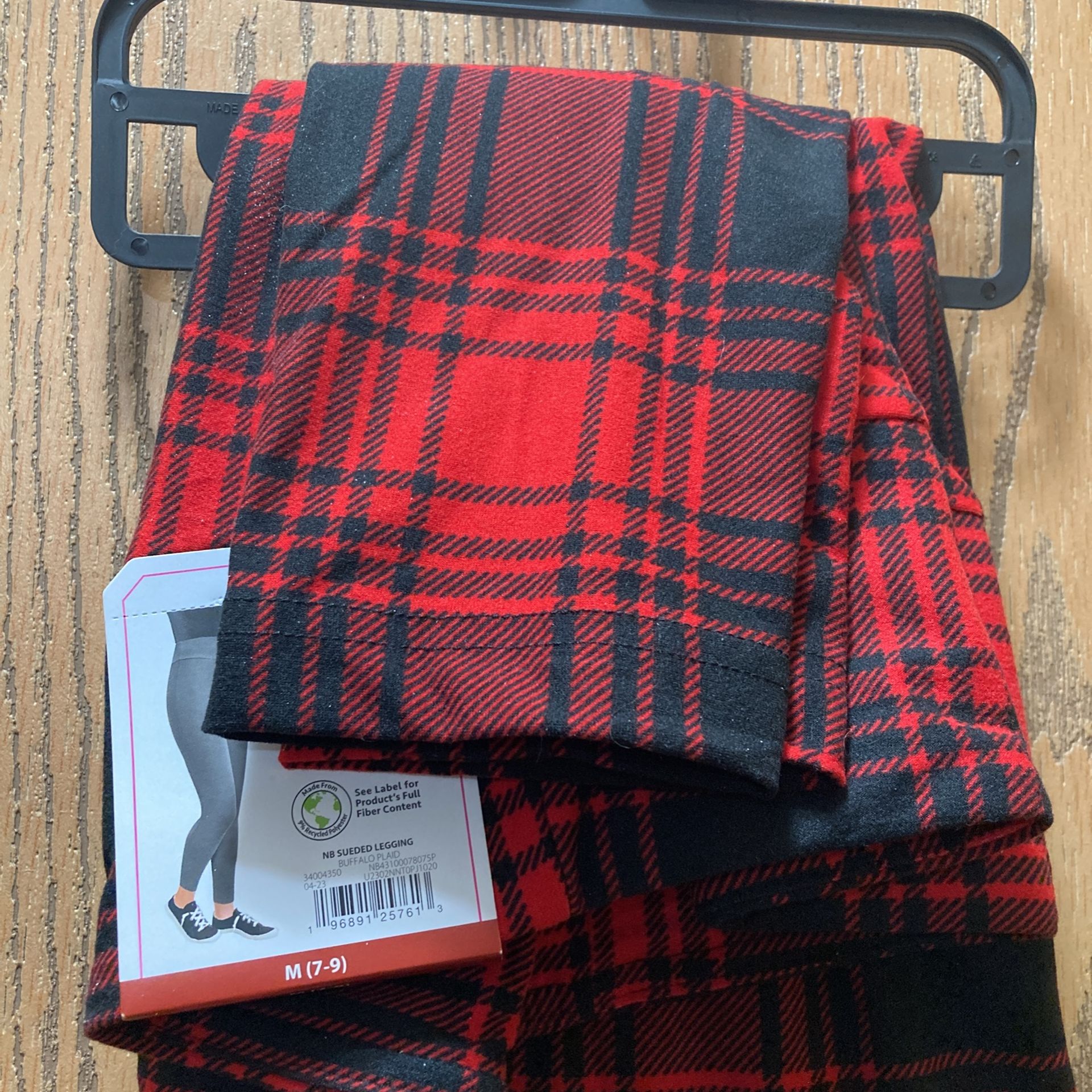 No Boundaries Plaid Leggings