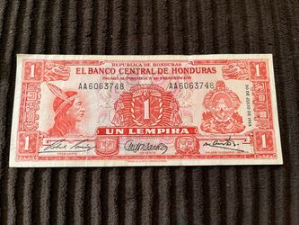 Honduras 1 Lempira
