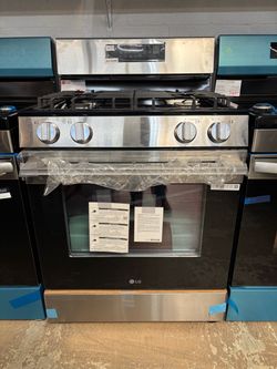 New! LG 30” Smart Gas Stove