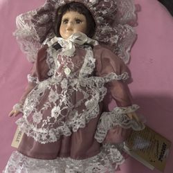 Arielle Antique Collectible Porcelain Doll