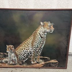 Cheetah painting