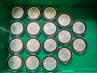17 1oz Silver 2023 Mexican Libertad