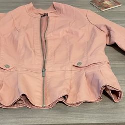 Pink Womens Coat