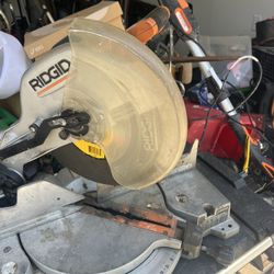 Rigid Heavy Duty Chop Saw Rebar Cutter