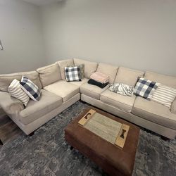 Free Sectional Couch - Includes Pillow Cushions