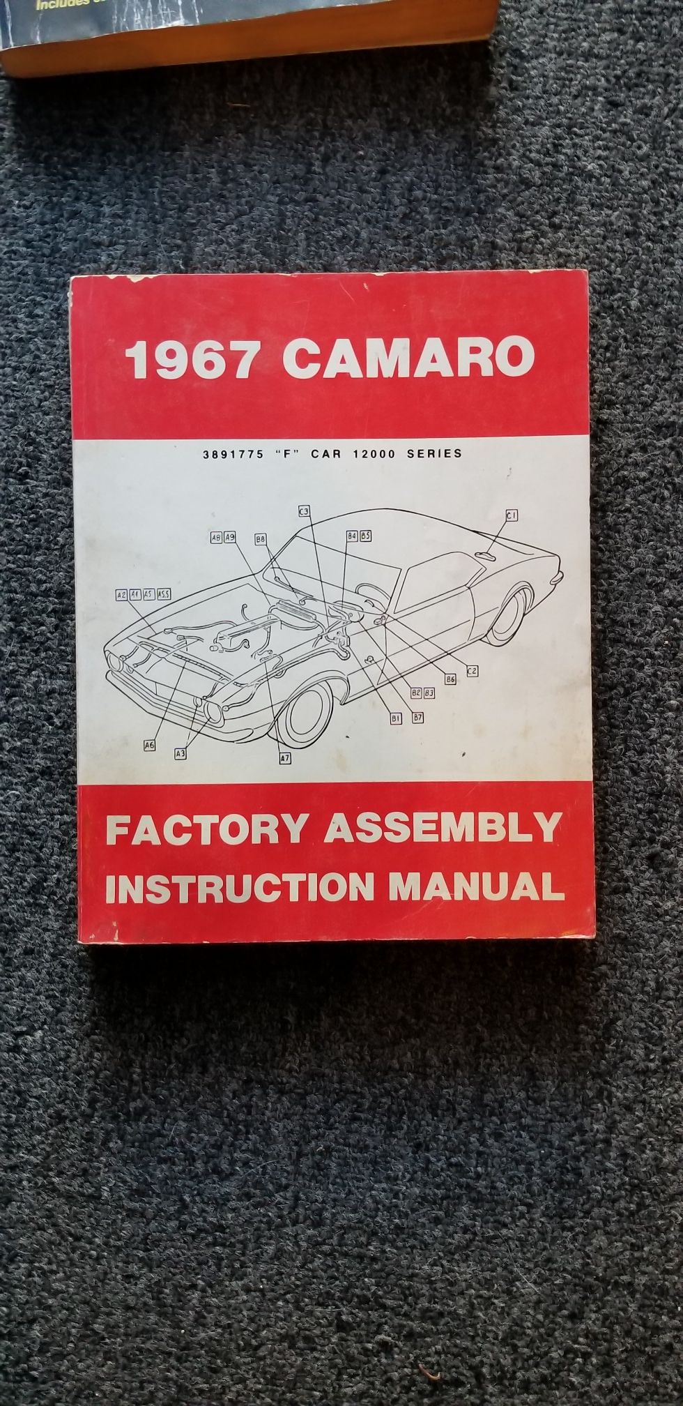 Camaro factory assembly manual 1967