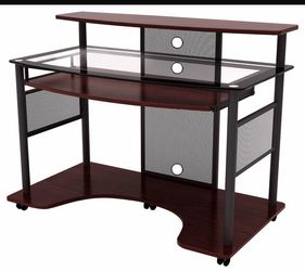 Z-Line Designs - Cyrus Workstation - Cherry/Black