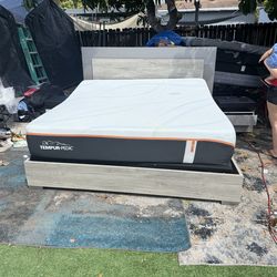 Juego de cuarto king con base eléctrica