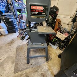 Craftsman Band Saw. Broken Table