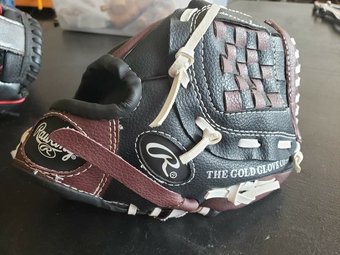 Kids Rawlings ESBB5 Players Series PL90MB 9" Basket Web design baseball glove