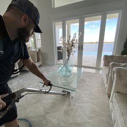 Area rug steam cleaning