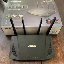 ASUS  AX-3000 RT-AX58U Dual band Router 