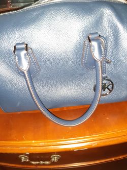 Michael Kors Navy Blue Handbag