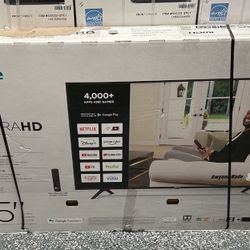 65” Hisense Smart 4k Led Uhd Tv
