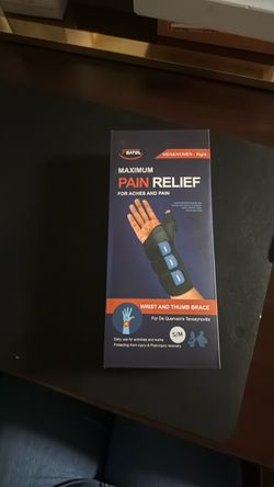 Featol Wrist and Thumb Brace S/M Right