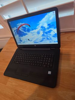 HP 17" laptop Computer