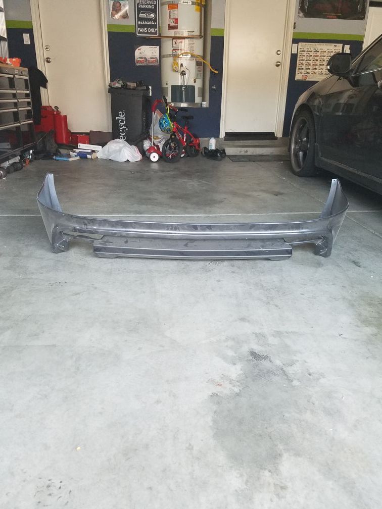 TSX wagon Mugen rear lip