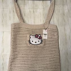 Hello Kitty Knit Tote