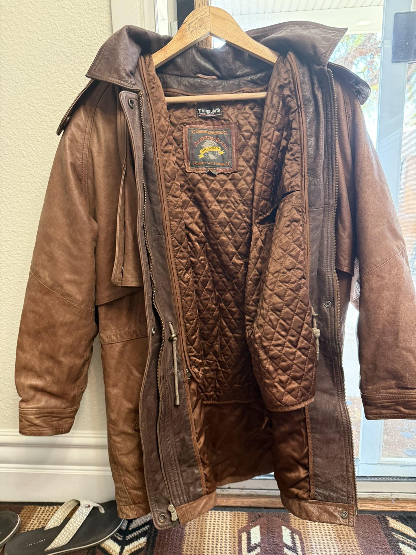 Women’s Wilson Leather Jacket 36” Long
