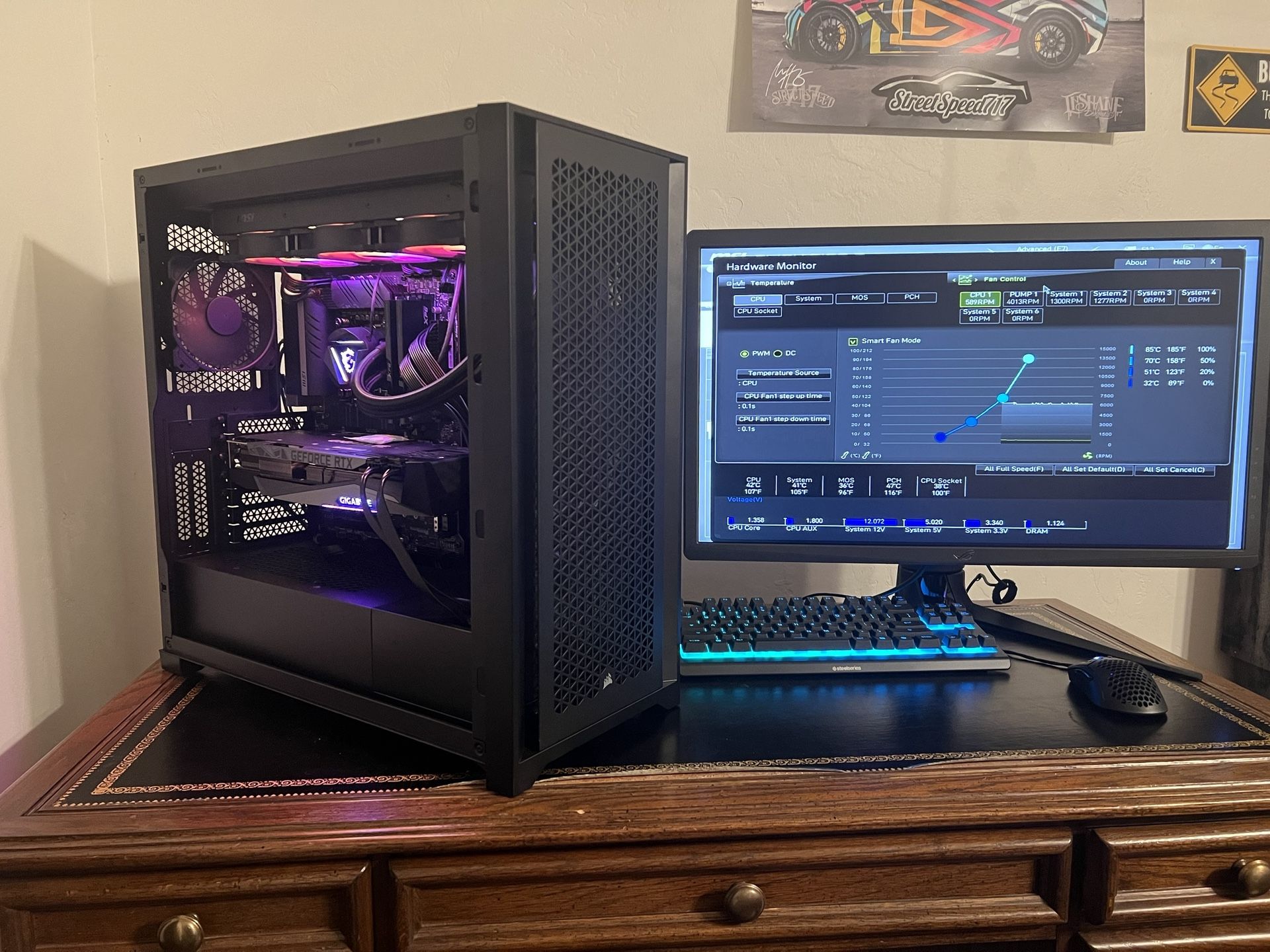 Built Gaming Computer