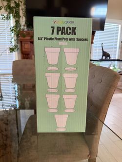 Plant pots 7 pack