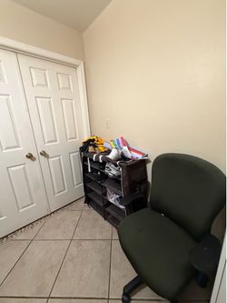 Chair and shoe rack