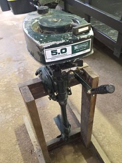 Vintage Ted Williams 5HP Outboard Motor – Air Cooled