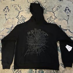 Sp5der Hoodie (Black/Black)