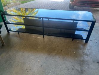 Tv stand with side tables