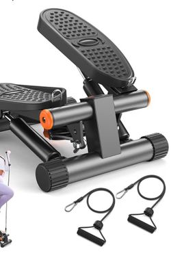 Mini Stair Stepper with Resistance Bands