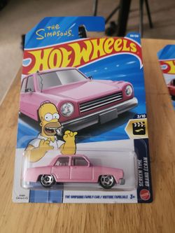 hot wheels Simpsons family car moc