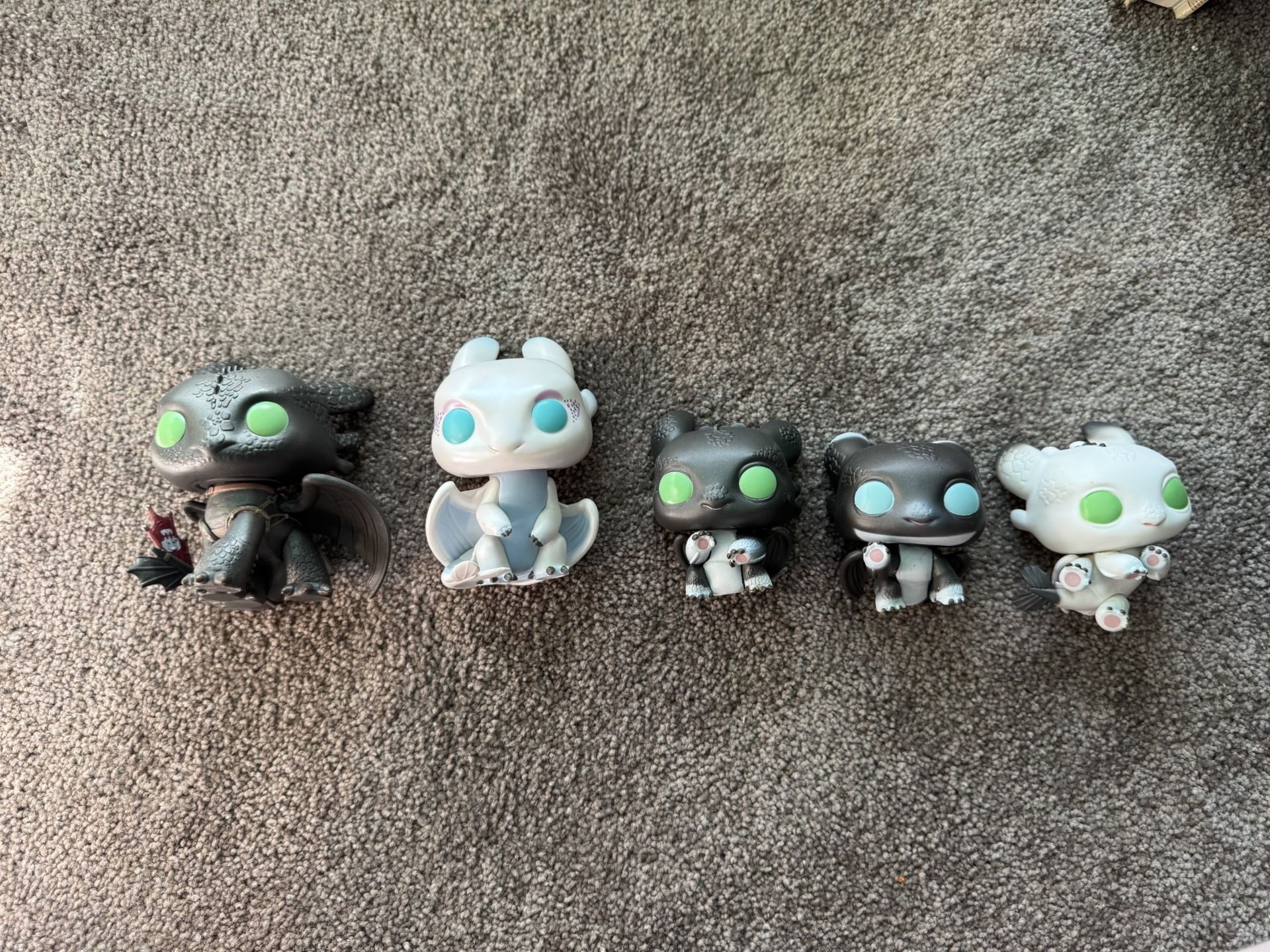 Funko Pop Night Fury Family