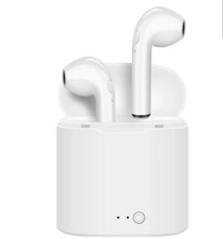 Earbud Wireless Bluetooth New with Case iPhone Android compatible