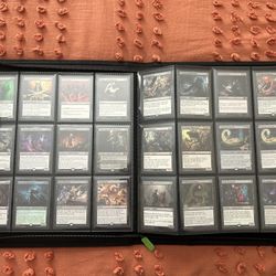 HUGE MTG BINDER #2 (lots of commander singles)!