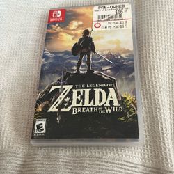 Nintendo Switch - Legend Of Zelda Breath Of The Wild 