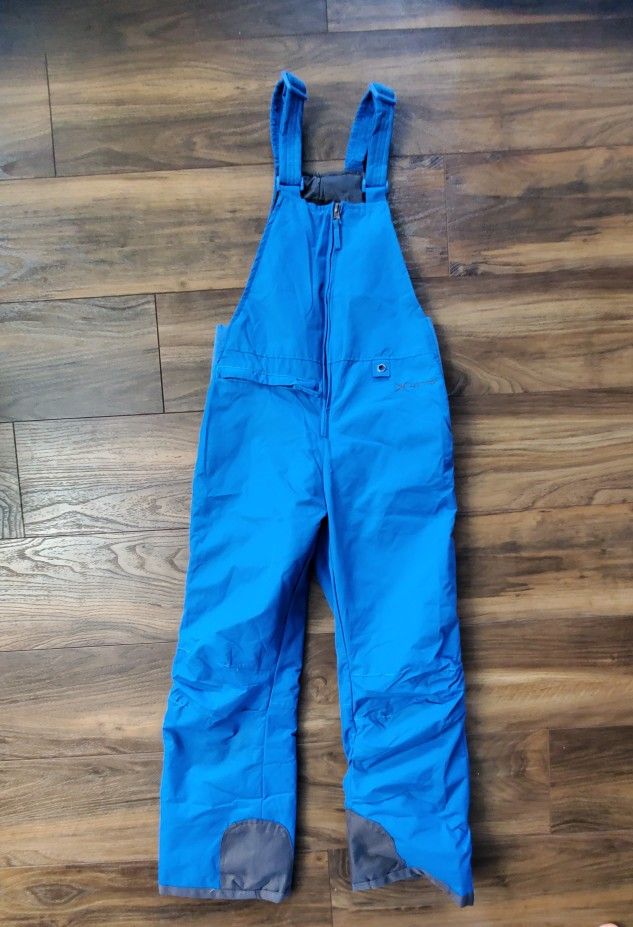 NEW - unisex-child Insulated Snow Bib Overalls - Size Medium