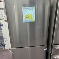 Refrigerator,  Open Box Refrigerator With Warranty