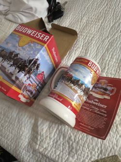 Hey Budweiser mug