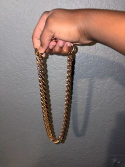 Rose gold Cuban link 22mm