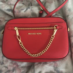 Red Michael Kors Bag