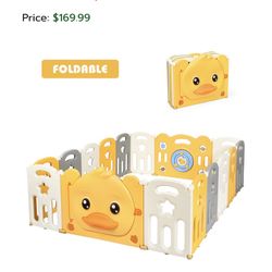 16 Pieces Playpen For Baby