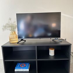 Black TV Console