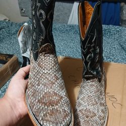 Rattle Snake Western Diamond Back Boots 