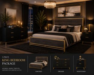 ⚡️BIG SAVINGS!⚡️Brand new king size bedroom set