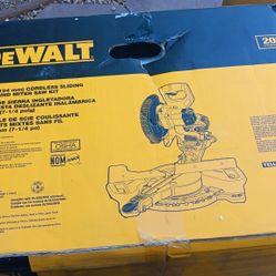 New Dewalt  20v Miter Saw 