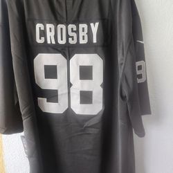 Maxx Crosby Raiders Football Jerseys XXXL 