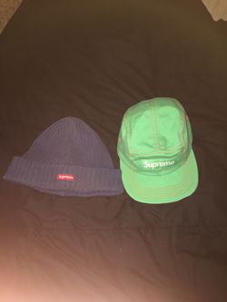 Supreme beanie and hat