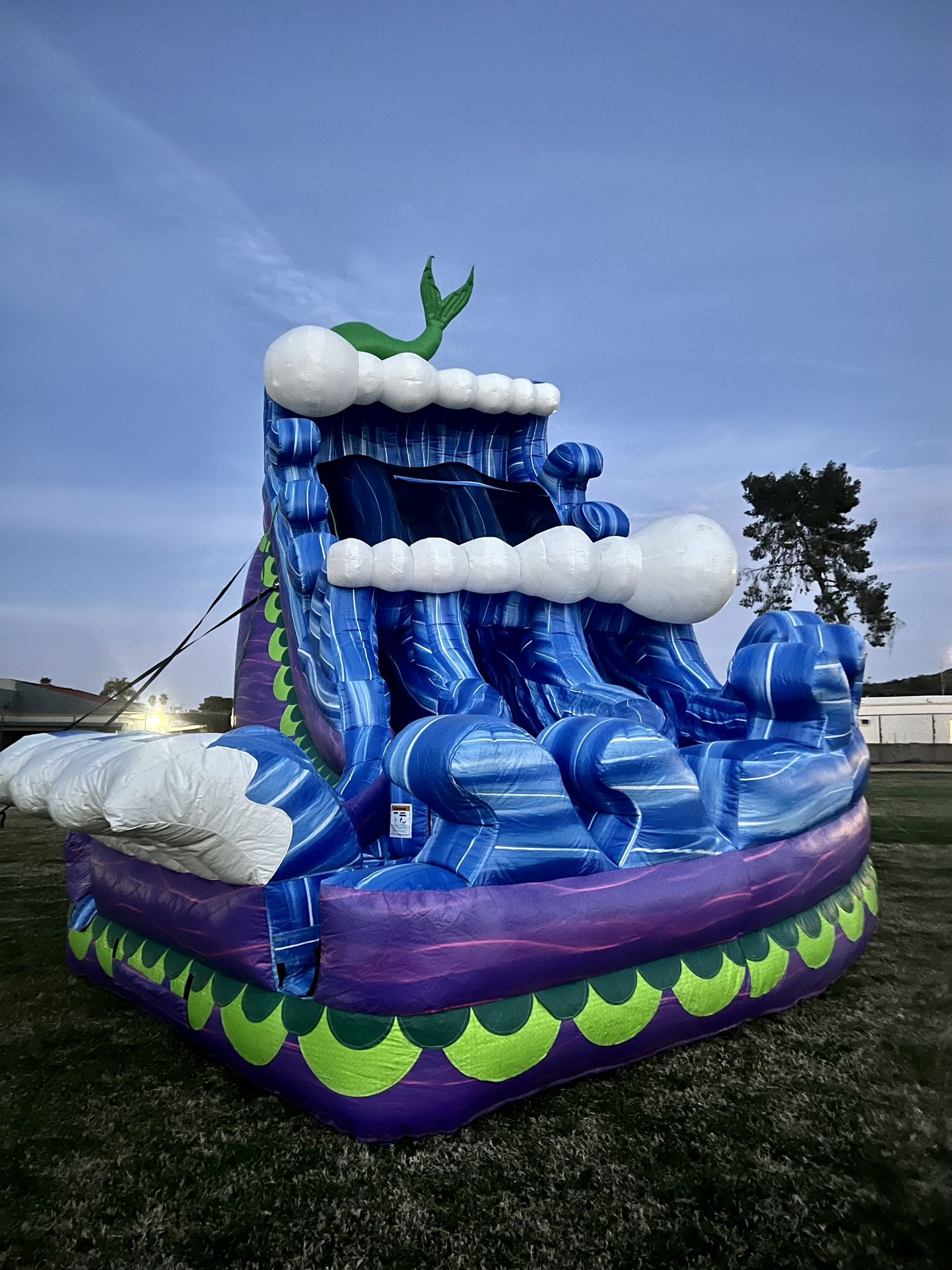 Huge 27ft Tall Water Slide