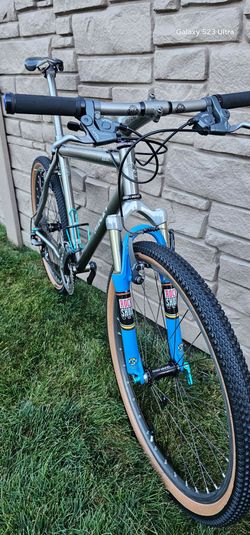 Merlin Titanium XLM Mountain Bike with RockShox Fork..18"